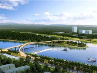 衢州信安湖景觀橋工程